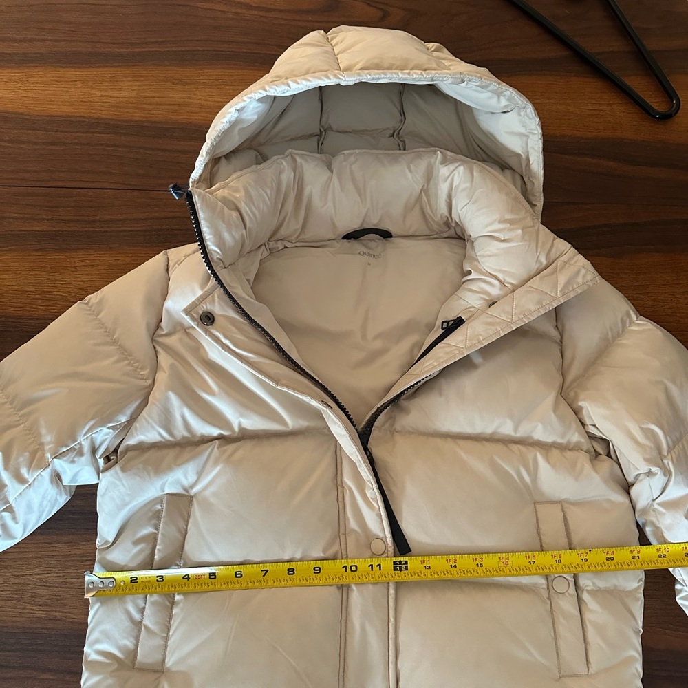 Quince Beige Puffer Jacket - Picture 2 of 5